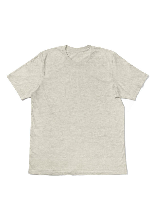 Womens Boyfriend T-Shirts Prism Natural White Heather - Perfect TShirt Co