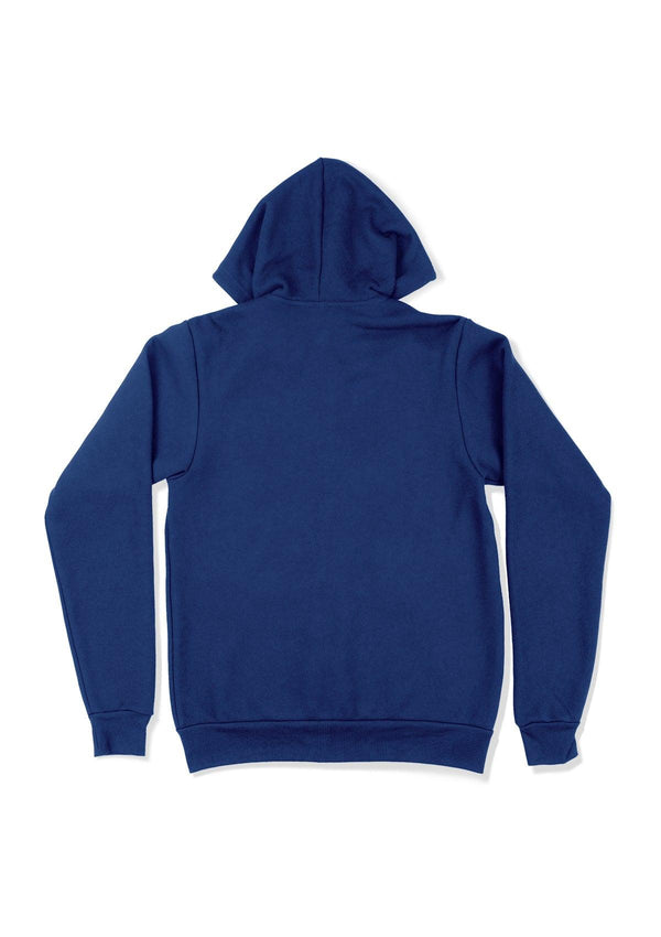 Zip Kangaroo Fleece Hoodie - Royal Blue - Perfect TShirt Co